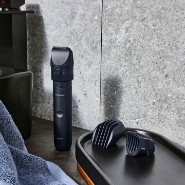 Panasonic Επαναφορτιζόμενη Κουρευτική Μηχανή Μαύρη ER-CKN2-A301